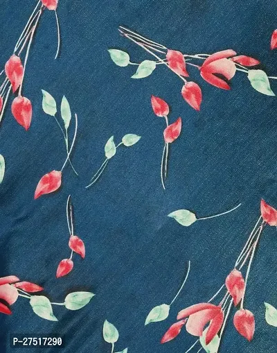 Fancy Silk Printed Semi Stitched Lehenga Choli with Dupatta-thumb3