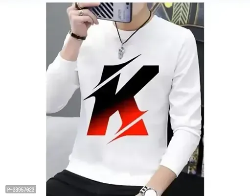 Stylish Polyester Printed Tshirt for Men-thumb0