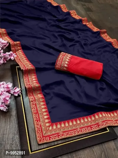 Trendy Akhand SobhagyVati Saree With Lace And Blouse-thumb0