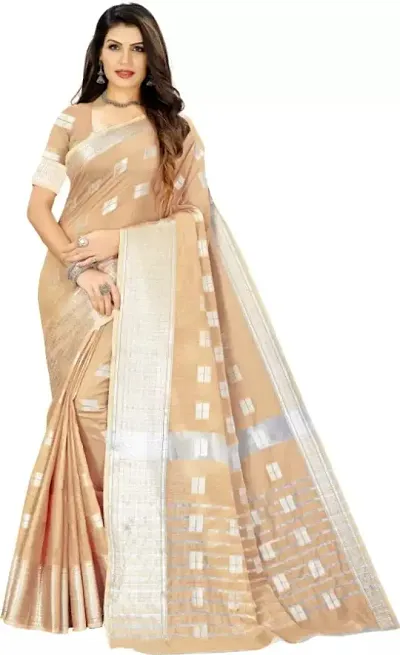 Must Have Cotton Saree with Blouse piece 