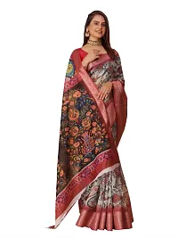 Fancy Cotton Printed Saree With Blouse-thumb4