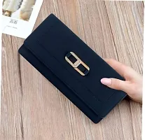 Fancy Synthetic Leather Wallets For Women-thumb1