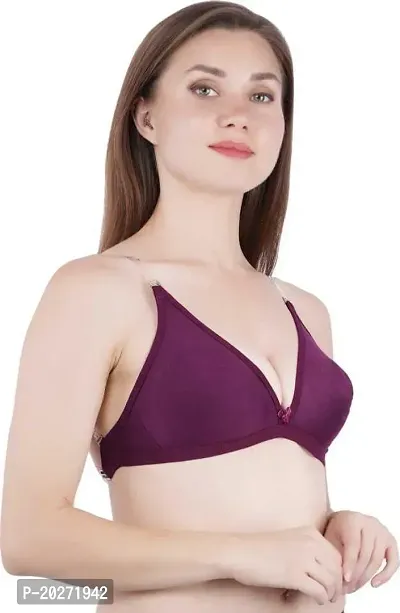 Women Non-Padded Backless Bra-thumb3