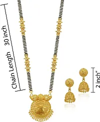 Stylish Golden Brass Jewellery Set For Women-thumb3