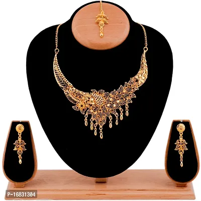 Traditional Gold Forming Golden Color Heavy Sets For Women-thumb3