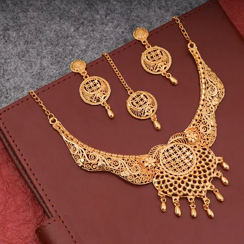 Gold Plated Alloy Jewellery Sets