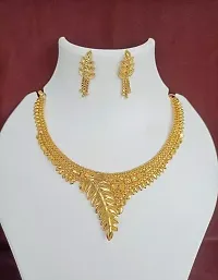 Twinkling Beautiful Jewellery Necklace Sets For Women Girls-thumb1