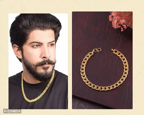 Elegant Chain for Men's with Bracelet