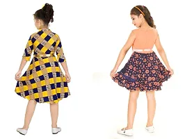 Nickys Disegno Girls Midi/Knee Length/Party/Dress Pack of 2.-thumb1