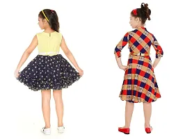 Nickys Disegno Girls Midi/Knee Length/Party/Dress Pack of 2.-thumb1