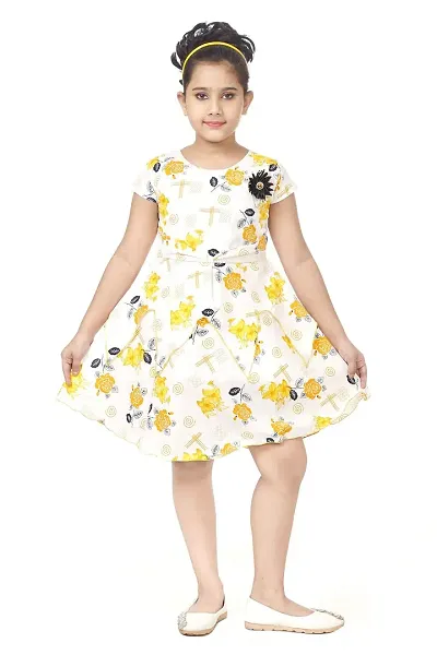 Nickys Disegno Girls Above Knee Party Dress