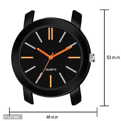 The Shopoholic Analog Dial Black Metal Strap Watch Men's Watch for Mens and Boys-thumb4