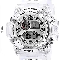 The Shopoholic Digital Watch with Led Shockproof Multi-Functional Automatic White Color Strap Waterproof Digital Sports Watch for Men's Kids Watch for Boys Watch for Men Pack of 2-thumb4