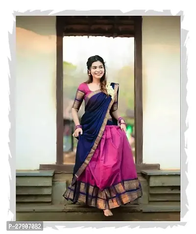 Beautiful Silk Lehenga Cholis With Blouse Piece And Dupatta For Women