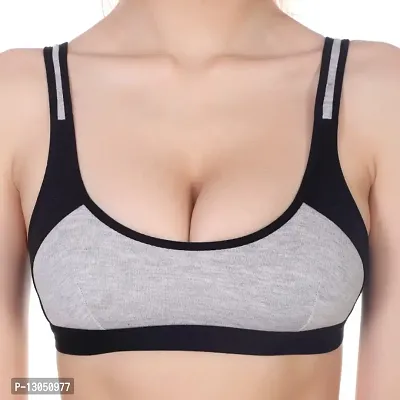 Sports Bra Black Color-thumb4