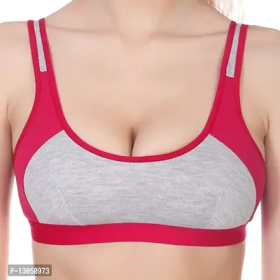 Sports Bra Pink Color-thumb4