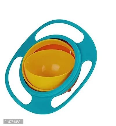 Plastic Universal 360 Degrees Rotates Spill Proof Bowl