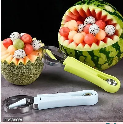 4 in 1 Stainless Steel Melon Baller Seed Remover-thumb0