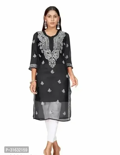 Stylish Georgette Kurta For Women-thumb0