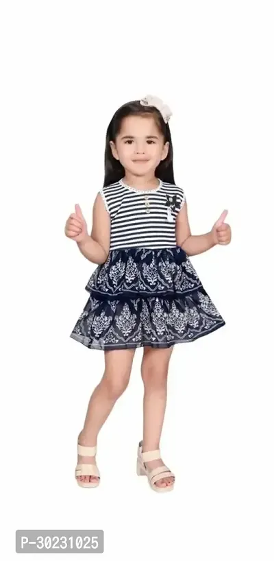 NEW TRENDY STYLISH MODERN RAYON PRINTED MULTICOLOURED GIRLS FROCKS AND DRESSES