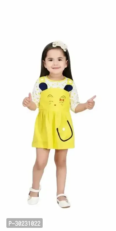 NEW TRENDY STYLISH MODERN RAYON PRINTED MULTICOLOURED GIRLS FROCKS AND DRESSES