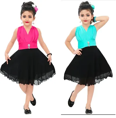 Girls Party Frocks Combo