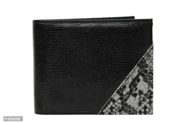 Stunning Faux Leather Self Pattern Wallet For Women
