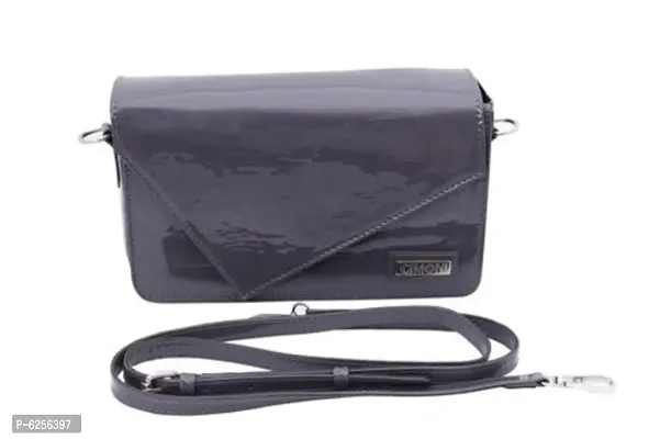 Alluring Synthetic Self Pattern Sling Bags For Women