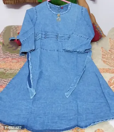 Denim Dresses - Buy Denim Dresses Online in India