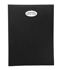 Sun File Folder Plastic A3 Display File color Black 20 Pockets-thumb1