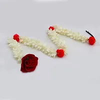 Hair Bun Gajra Flower Artificial Juda Accessories for Women (M4)-thumb1