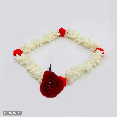 Hair Bun Gajra Flower Artificial Juda Accessories for Women (M4)-thumb5