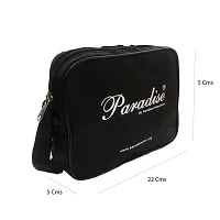 Paradise#174; Unisex Waterproof Cash Pouch/Money Carrying Pouch/Multipurpose travel Pouch Business Handbag Sling Bag,Document Carry Bag,Shop Bag, High-Capacity (Set Of 2 Bags)-thumb1