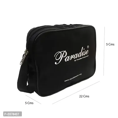 Paradise#174; Unisex Waterproof Cash Pouch/Money Carrying Pouch/Multipurpose travel Pouch Business Handbag Sling Bag,Document Carry Bag,Shop Bag, High-Capacity (Set Of 2 Bags)-thumb2