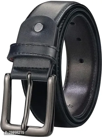 Classic PU Leather Solid Belt for Men-thumb0