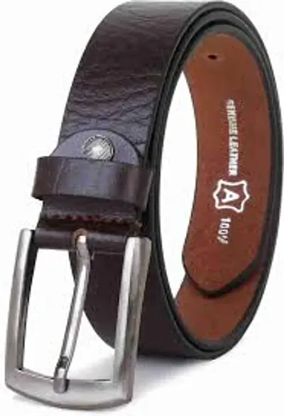 Classic PU Leather Solid Belt for Men