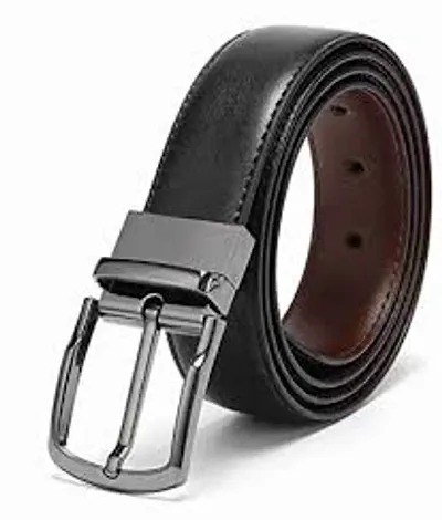 Classic PU Leather Solid Belt for Men