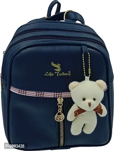 Women Fashion Bowknot Cute Leather Backpack Mini Backpack Purse for Girls -  Blue - CV1884GQTKX | Small backpack purse, Cute leather backpacks, Mini backpack  purse