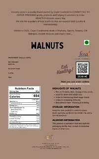 Country Picks Natural Kashmiri Walnut Kernels - 250 GMS-thumb2