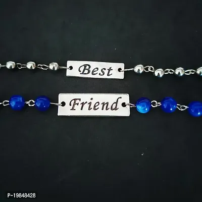 M Men Style Friendship Day Couple Beaded Multicolor Metal Bracelet For Friend Brother Sister Dad-thumb3