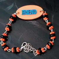 M Men Style Friendship Day Couple Beaded Multicolor Metal Bracelet For Friend Brother Sister Dad-thumb2