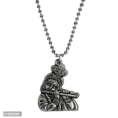 M Men Style Shivling With Rudhrasha Bead  Religious Pendant Necklace Chain For Men And Women