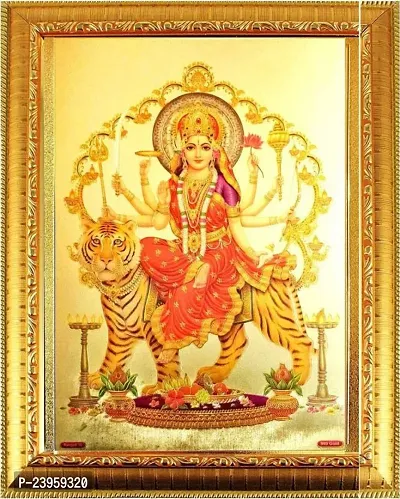 Durga Maa Religious Frame In Pack Of 1-thumb0