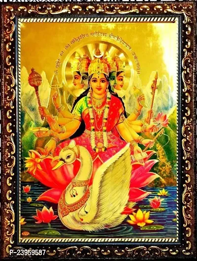 Goddess Laxmi Religious Frame In Pack Of 1