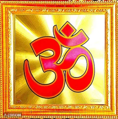 Om Photo Frame For Wall Decor | Pooja Ghar Religious Frame In Pack Of 1