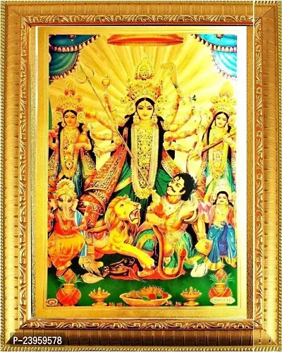 Kali Maa Religious Frame In Pack Of 1