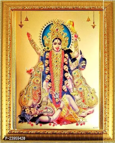 Kali Maa Photo Frame Religious Frame In Pack Of 1