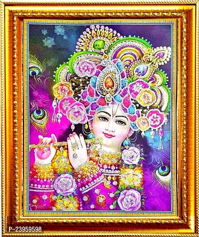 Krishna Ji Religious Frame In Pack Of 1