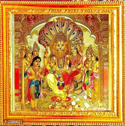 Narasimha Photo Frame | Avatar Of The Hindu God Vishnu Religious Frame In Pack Of 1