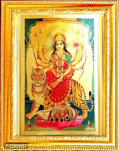 Durga Maa Religious Frame In Pack Of 1-thumb0